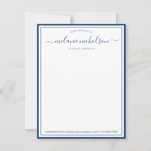ガーリー海軍机の書縁ど道 サンキューカード (正面)