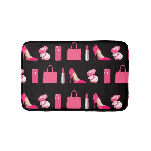 ガーリー物の浴室の敷物 バスマット (正面)