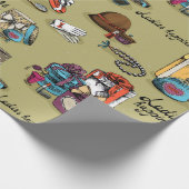 ガーリー物 ラッピングペーパー (角)