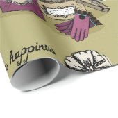 ガーリー物 ラッピングペーパー (ロールコーナー)