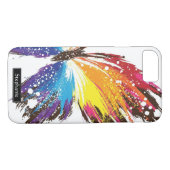 ガーリー絵を描写実型バタフライモノグラム Case-Mate iPhoneケース (裏面(横))