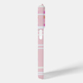 ガーリー赤面ピンク紫オレンジ色ホワイトプライドストライプ Case-Mate iPhoneケース (裏面 / 右)