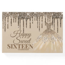 ガーリー輝くグリッタードリップスパークスウィート16誕生日