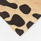 ガーリー金ゴールドピンク フリースブランケット (角)