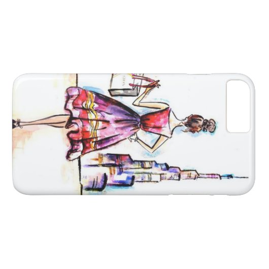 ガーリー Case-Mate iPhoneケース (裏面(横))