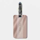 ガーリー, High Heel, Monogram-パーソナライズされた ラゲッジタグ (裏面縦)