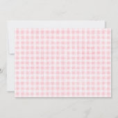 ガーリーFarm Birthday Partyへの招待 招待状 (裏面)