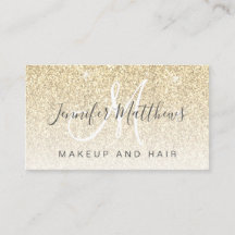 ガーリーGlam金ゴールドグリッターメイクアーティストヘアサロン