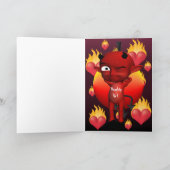 ガールいけなハッピーバレンタインデーグリーティングカード シーズンカード (内部)