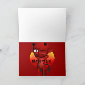 ガールいけなハッピーバレンタインデー挨拶カード シーズンカード (内部)