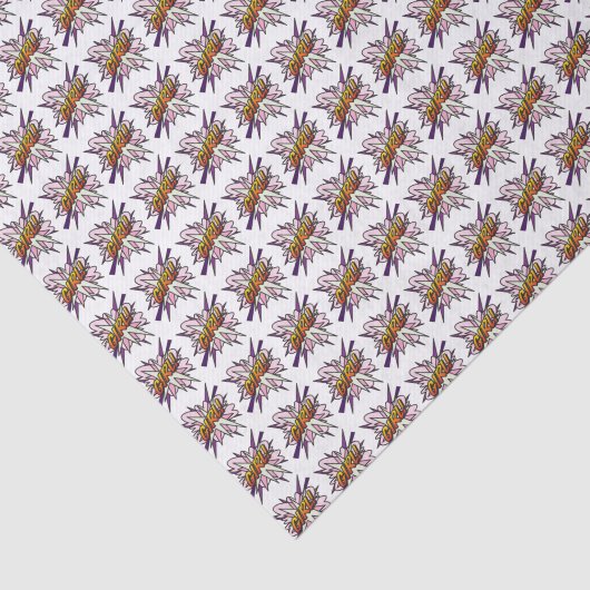 ガールおもしろいレトロ漫画ブックアーポップ・アートのト 薄葉紙 (詳細)