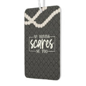 ガールおもしろい引用文ズパールブラックカー カーエアーフレッシュナー (左)