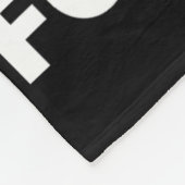 ガールおもしろい空手デザインキッズウィメンキックボクシングブラ フリースブランケット (角)