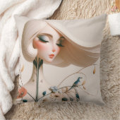 ガールお洒落スクエアクッション クッション (ブランケット)