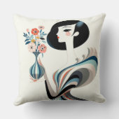 ガールお洒落スクエアクッション クッション (裏面)