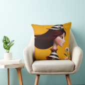 ガールお洒落スクエアクッション クッション (椅子)