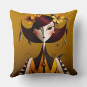 ガールお洒落スクエアクッション クッション (裏面)