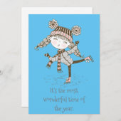 ガールお洒落スケートで滑る シーズンカード (正面/裏面)