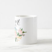 ガールかわいらしコーヒーマグ コーヒーマグカップ (中央)