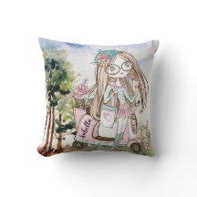 ガールかわいらしボスオンスクーターパーソナライズされた名