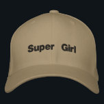 ガールすごいカーキカラーフレックスフィットウールガールの文字 刺繍入りキャップ<br><div class="desc">女の子すごいカーキカラーフレックスフィットウールガールの文字刺繍ベースボールキャップ、フレックスフィットウールキャップは、その心地よい、柔軟性、スタイルのために知られている帽子のタイプである。Flexfit Wool CapのサイズはL/XL、7 1/8" - 7 5/8"で、文字を編集できる。カラータイプはカーキ。汎用性:このキャップは汎用性があり、様々な大事な行事に適している。あなたは見カジュアルて、屋外の活動、または単に太陽から保護あなたの頭を望むかどうか、フレックスフィットウールキャップスタイリッシュは、実用的な選択である。</div>