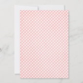 ガールのためのファーム誕生日パーティーOink Baa Cluck モー 招待状 (裏面)