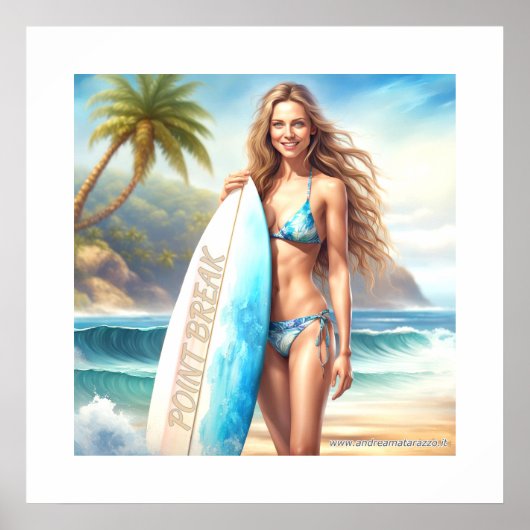 ガールアクションポイントの区切り ポスター (正面)