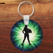 ガールアスリートカッコいい; キーホルダー (正面)