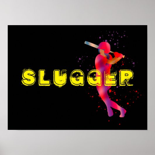 ガールアットこうもり – スラッガー ポスター (正面)