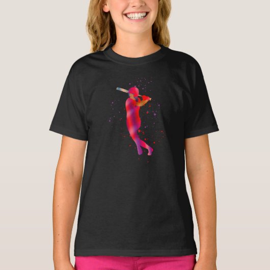 ガールアットこうもり Tシャツ (正面)