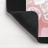 ガールアニメかわいいゲームかわいいビデオゲーム女性ギル マウスパッド (コーナー)