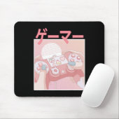 ガールアニメかわいいゲームかわいいビデオゲーム女性ギル マウスパッド (マウス)