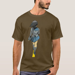 ガールアニメ日本のマンガチビ(小さくかわいく書いた感じ)かわいい大宅和風 Tシャツ