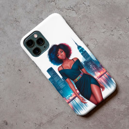 ガールアフロスタイリッシュヘアファッション事業 iPhone 11 ケース