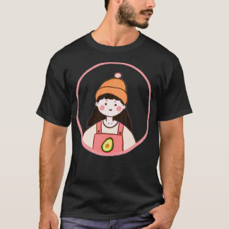 ガールアボカドヴィンテージSA Tシャツ