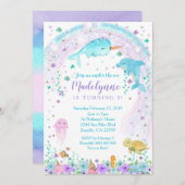 ガールアンダーザシー招待状 招待状 (正面/裏面)