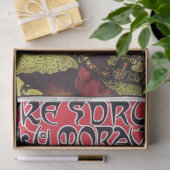 ガールアンドゼラニウム、ミュシャ 薄葉紙 (ギフト)