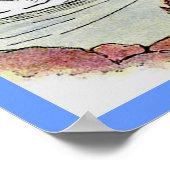 ガールアンドダックオンポンドプリント ポスター (角)