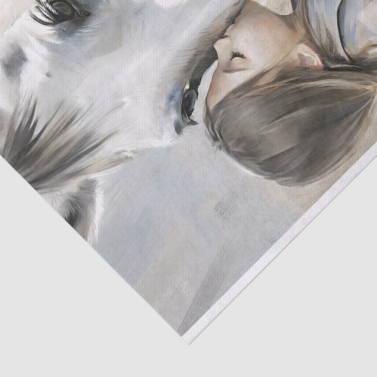 ガールアンドホワイトホースファームハウスカントリーデコップス 薄葉紙 (詳細)