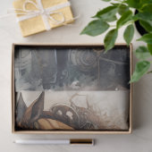 ガールアンドホーススチームパンク2デコペ紙 薄葉紙 (ギフト)