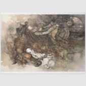 ガールアンドホーススチームパンク4デコページ紙 薄葉紙 (正面)