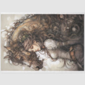 ガールアンドホーススチームパンク7デクページ紙 薄葉紙 (正面)