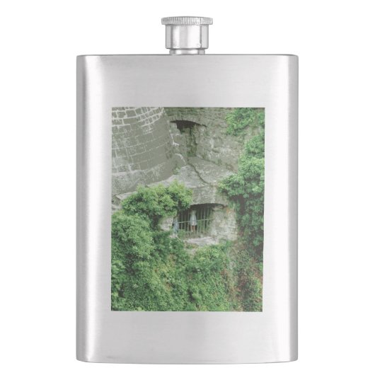 ガールインザアーモリーステンレススチールフラスコ フラスク (正面)