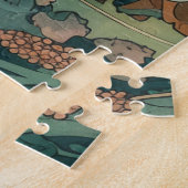 ガールインザガーデンジグソーレパズル ジグソーパズル (側面)