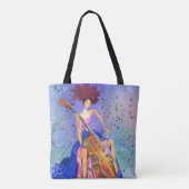 ガールウィズチェロミュージカルトートバッグファンタスティックメロディ トートバッグ (裏面)