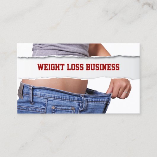 ガールウエイトロスフィットネス 名刺 (正面)