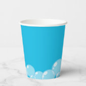 ガールウォーターカラーラバーダックパーティー 紙コップ (裏面)