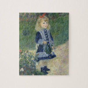 ガールウォーターリングカンルノアール印象派絵画の ジグソーパズル