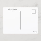 ガールウォーターリングプラントウィンスローホーマー ポストカード (裏面)