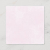 ガールウォーター色レインボーおむつラッフル エンクロージャーカード (裏面)